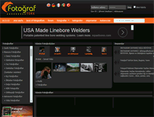 Tablet Screenshot of fotografturk.com